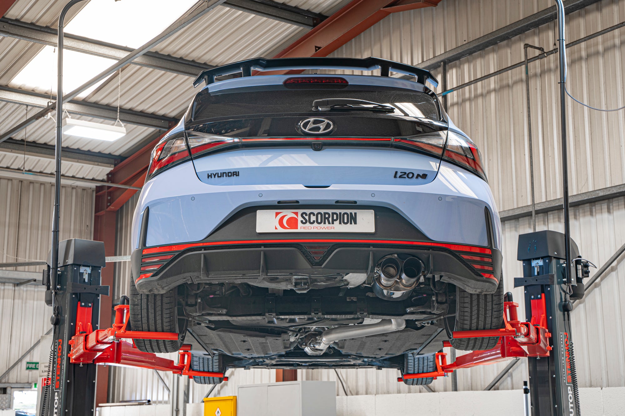 Scarico Scorpion GPF-back per Hyundai i20 N-3