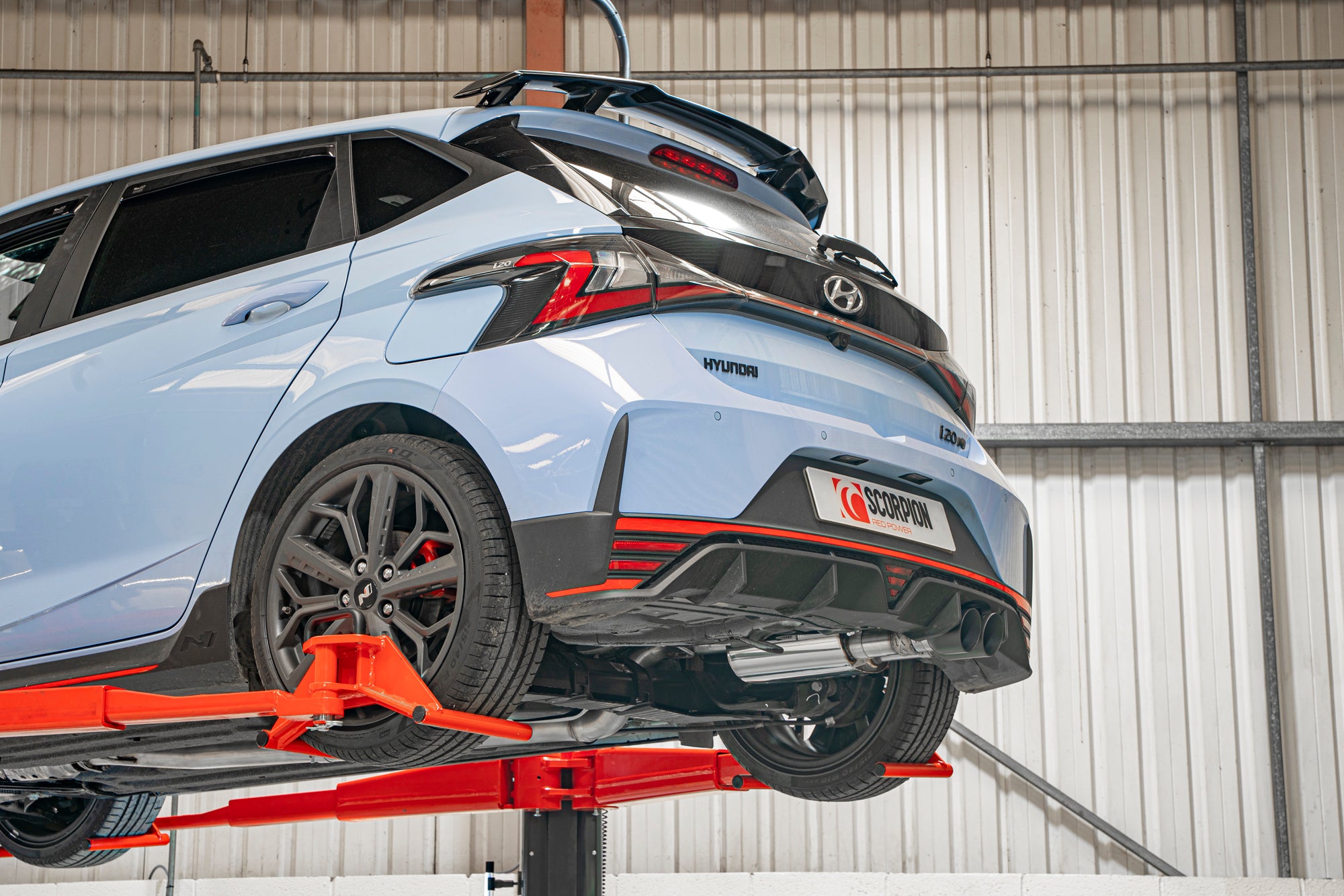 Scarico Scorpion GPF-back per Hyundai i20 N-5