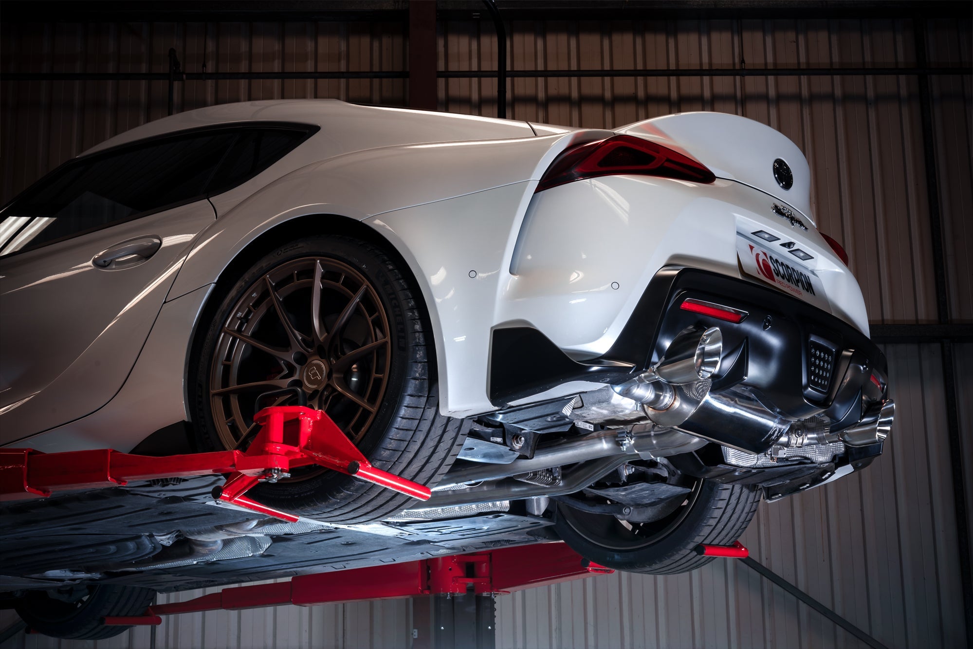 Échappement Scorpion GPF-back pour Toyota Supra GR 3.0 A90 Mk5-19