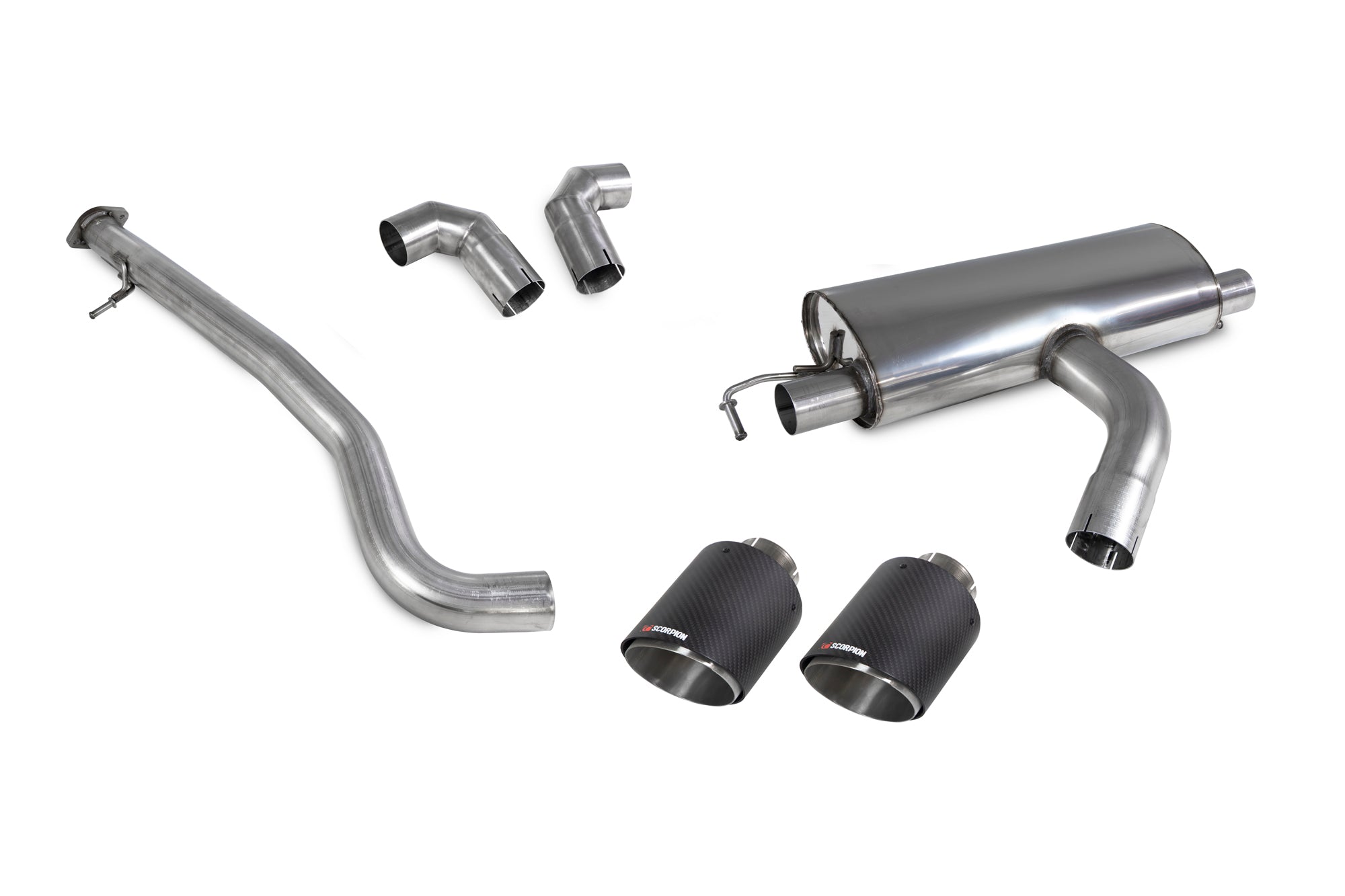 Scorpion GPF-back uitlaat Toyota Yaris GR Gen.1-4
