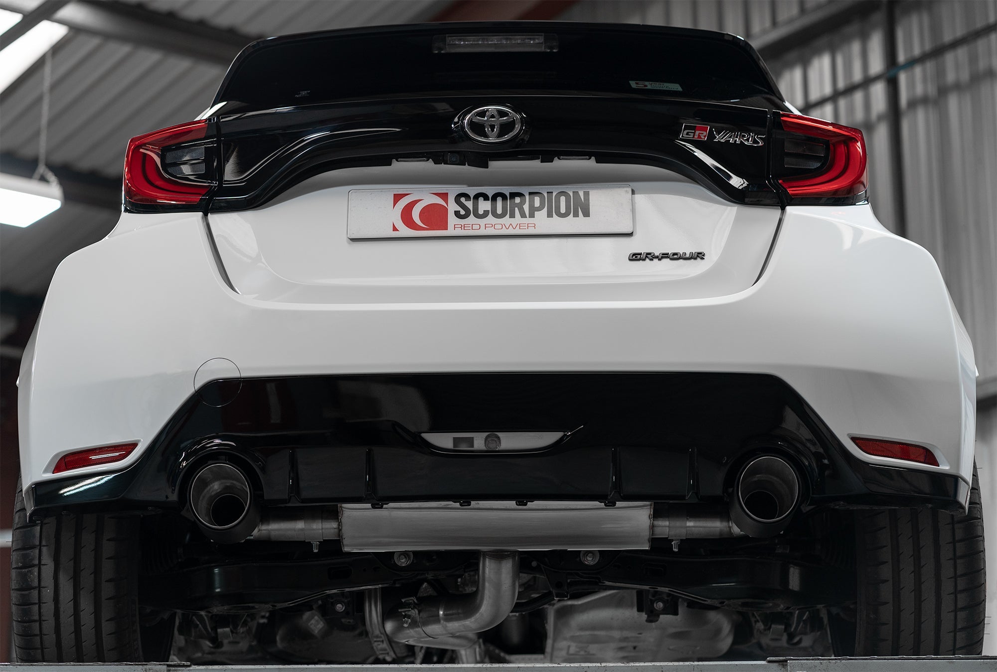 Scorpion GPF-back uitlaat Toyota Yaris GR Gen.1-5