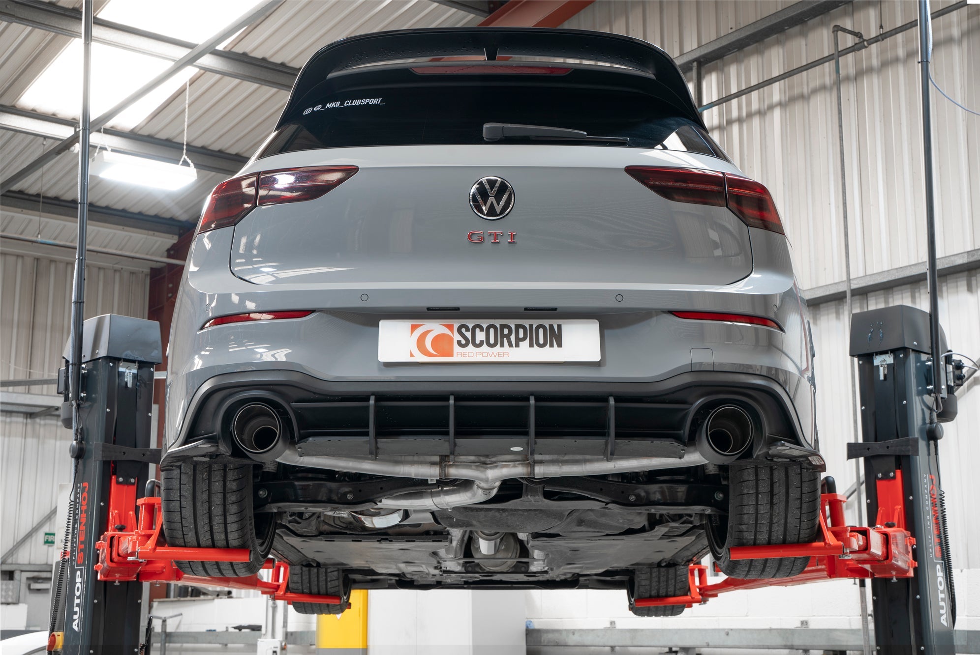 Scorpion GPF-back uitlaat Volkswagen Golf 8 GTI Clubsport-13