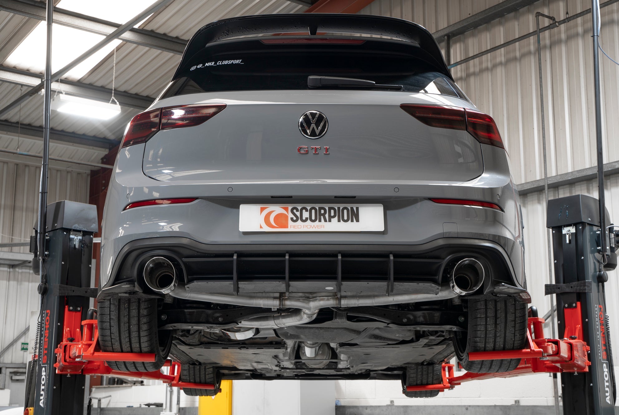 Scorpion GPF-back uitlaat Volkswagen Golf 8 GTI Clubsport-18