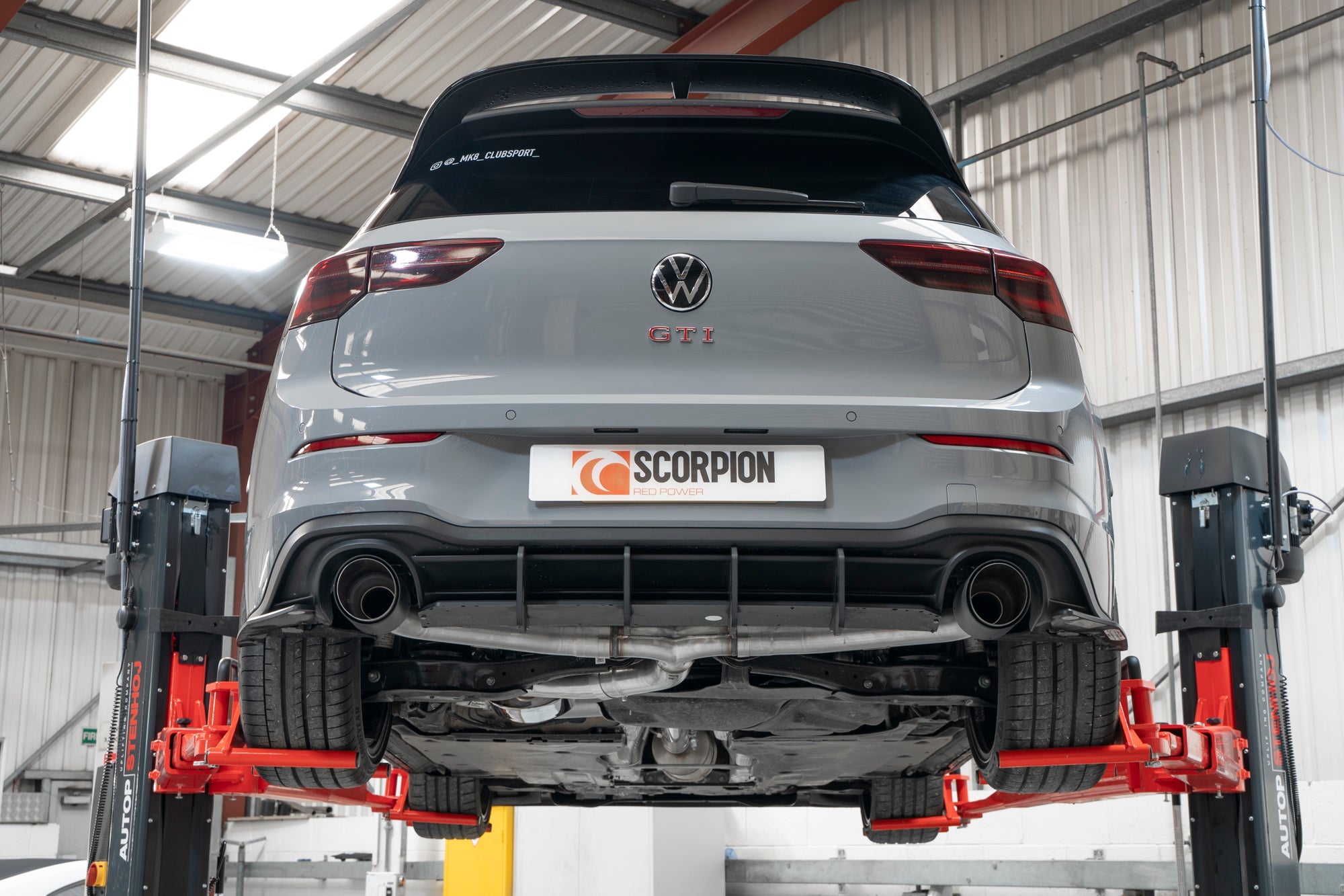 Scorpion GPF-back uitlaat Volkswagen Golf 8 GTI Clubsport-3