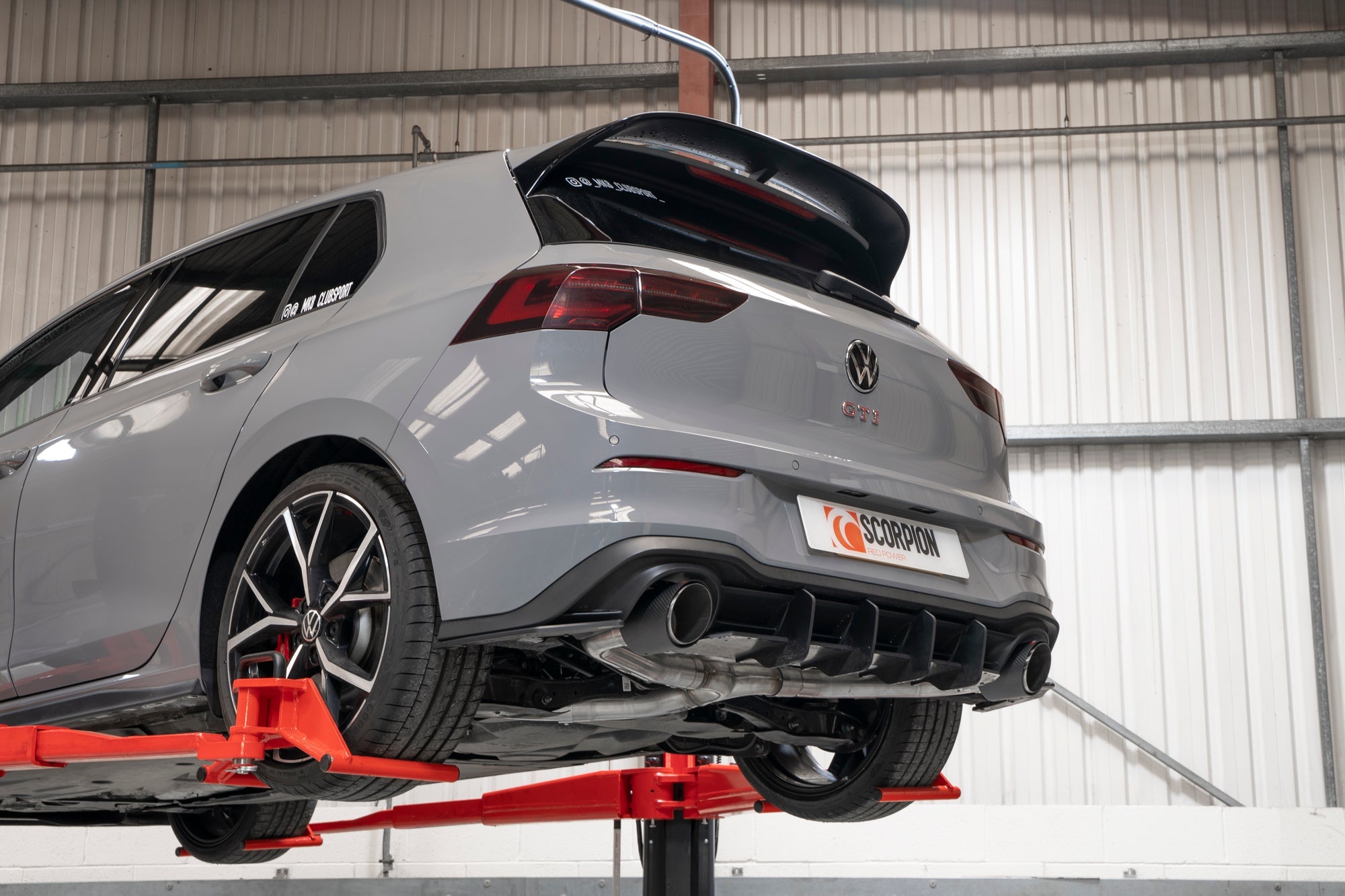 Scorpion GPF-back uitlaat Volkswagen Golf 8 GTI Clubsport-4