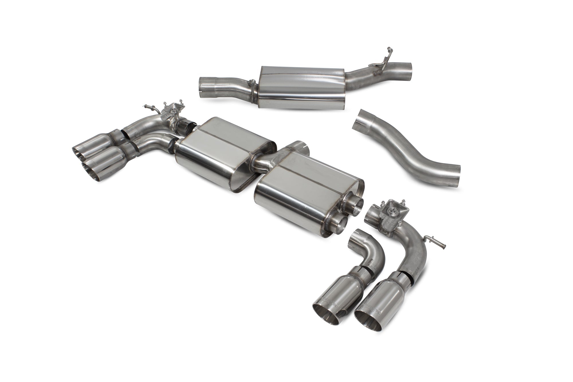 Scorpion GPF-back uitlaat Volkswagen Golf 8 R-18