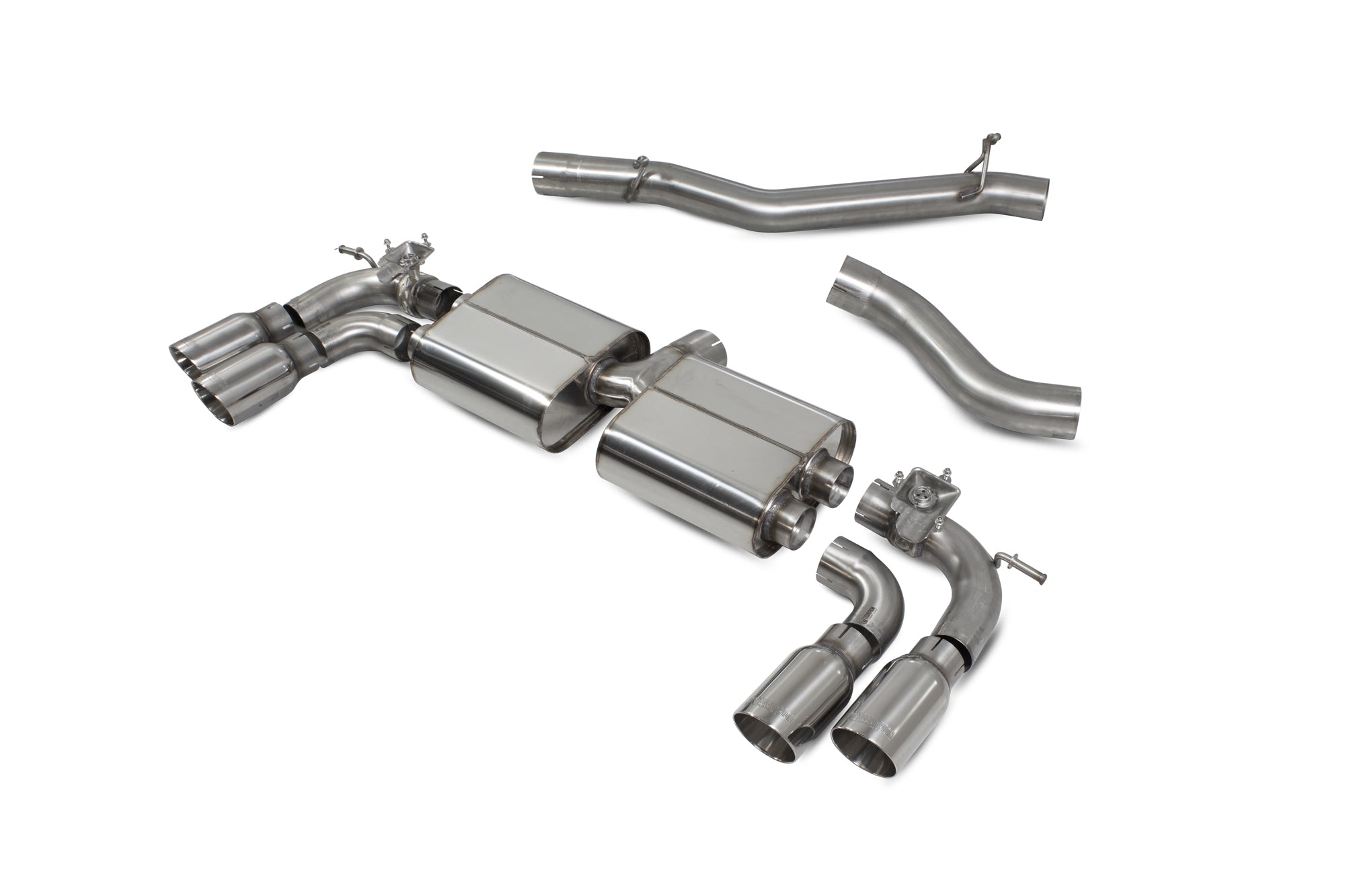 Scorpion GPF-back uitlaat Volkswagen Golf 8 R-6