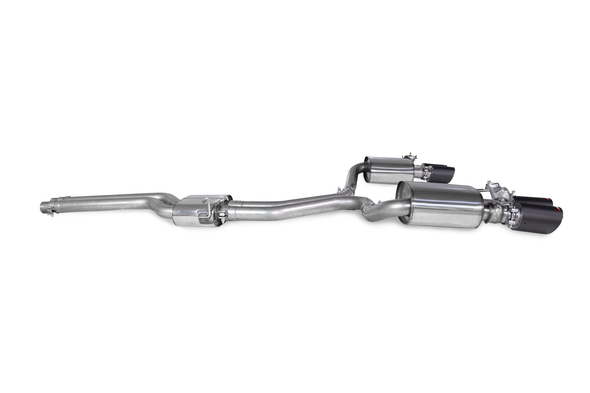 Scorpion Half uitlaat Audi S4 B9-13