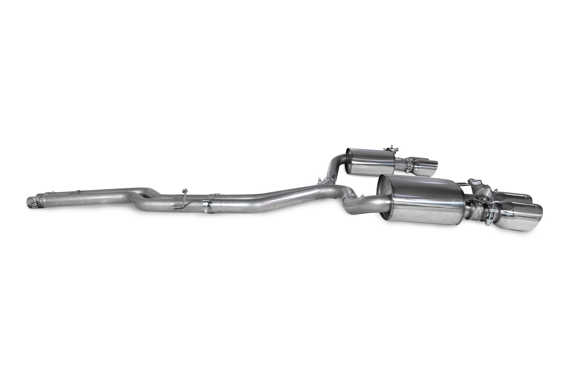 Scorpion Half uitlaat Audi S4 B9-5