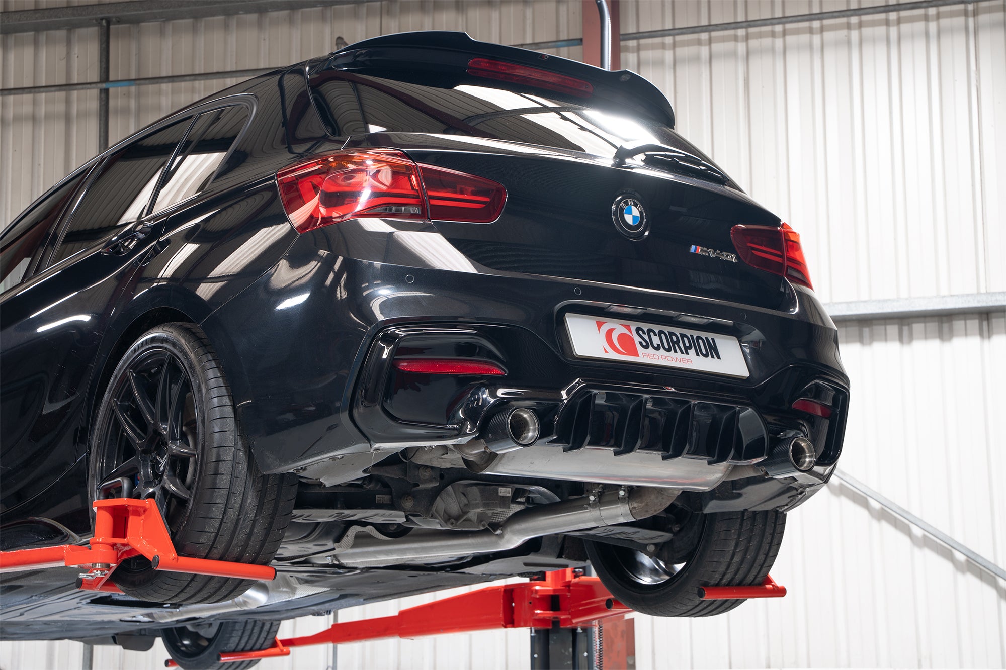 Scorpion Resonator en GPF-delete uitlaat BMW 140i / 240i F2x-4
