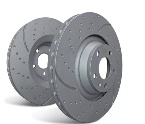 EBC Turbo Grooved remschijven achter Hyundai I30 N