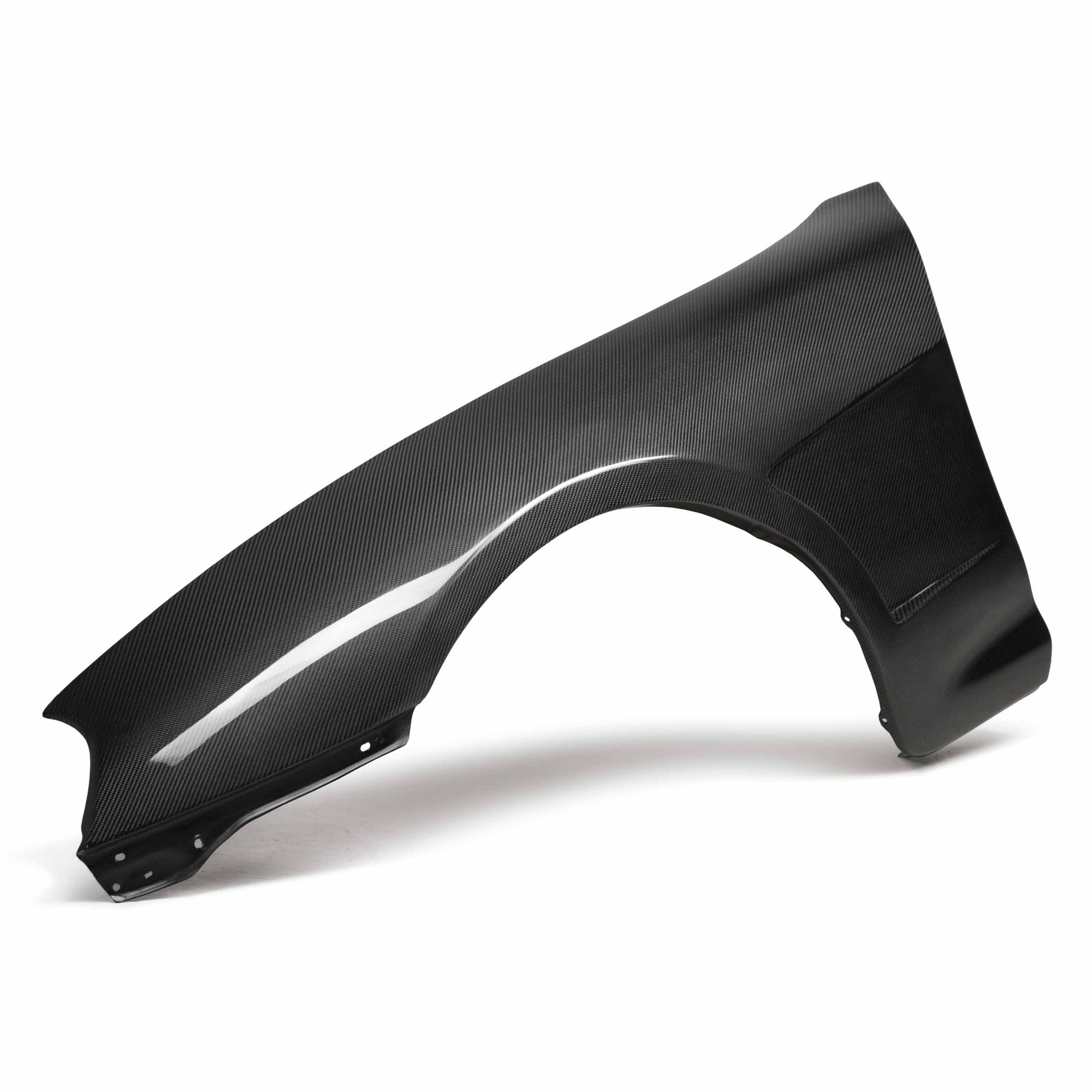 Seibon TV-Style +10mm Carbon Fiber Voorspatborden Toyota Supra MK4-2