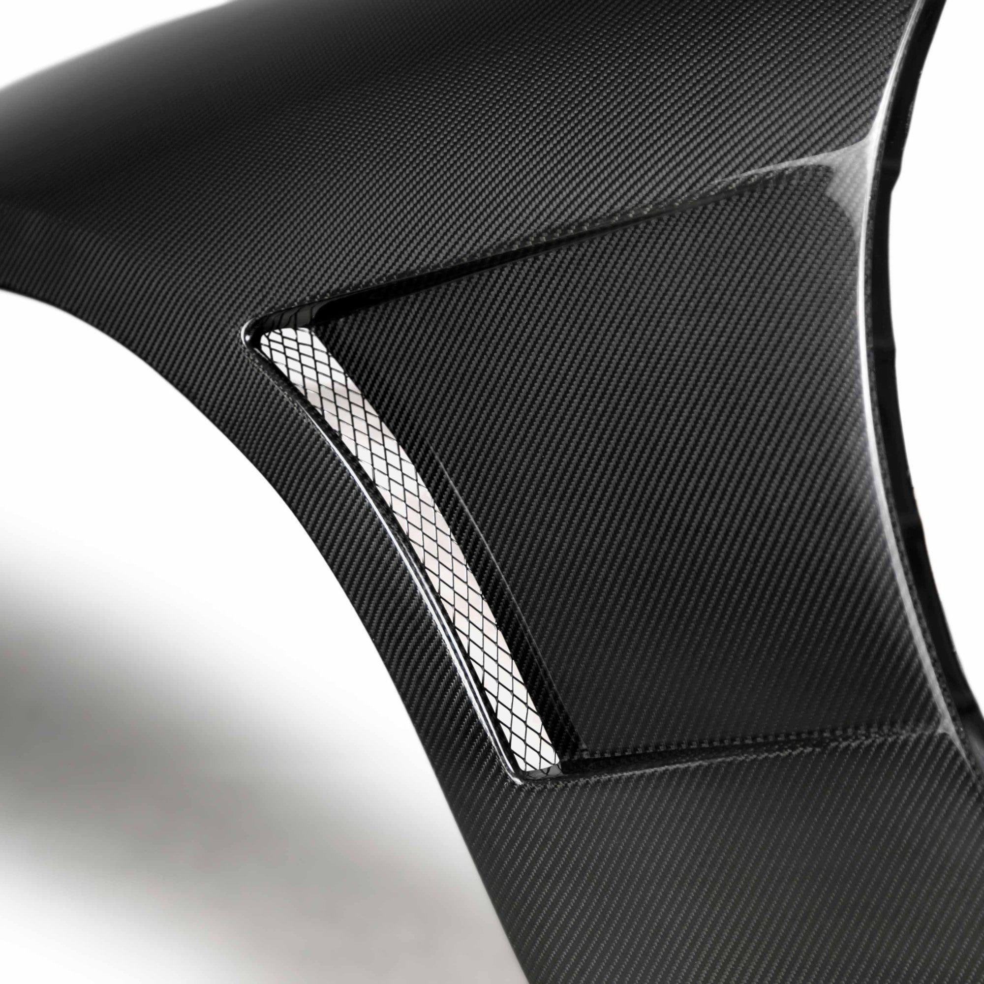 Seibon TV-Style +10mm Carbon Fiber Voorspatborden Toyota Supra MK4-5