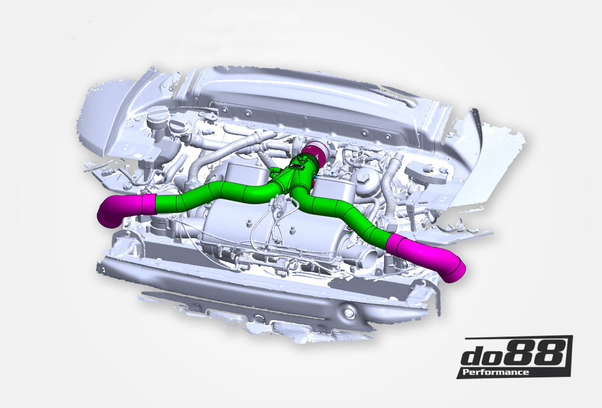 DO88 - Y-pipe - Porsche 911 991.2 Carrera 7