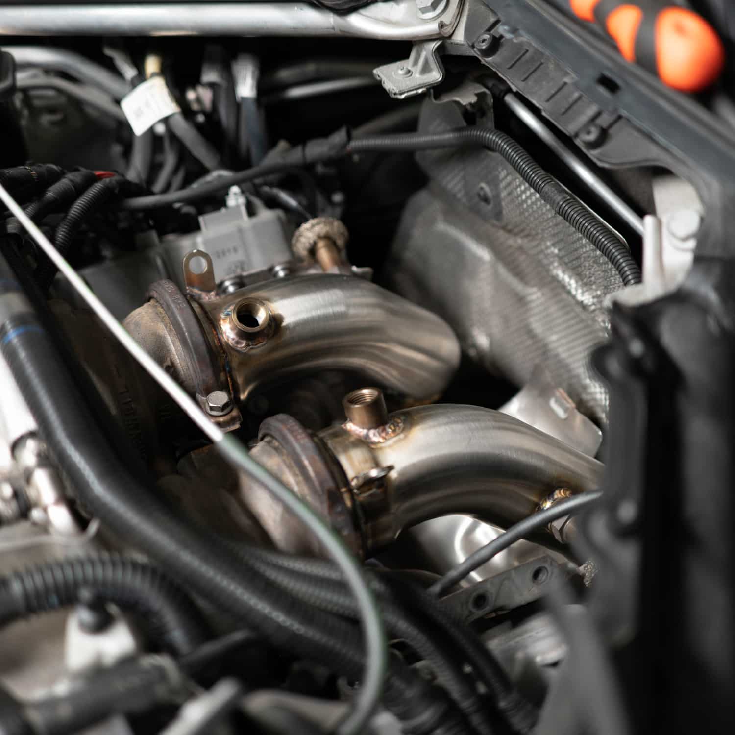 Set downpipe CTS Turbo Race BMW X5M F85 X6M F86 4