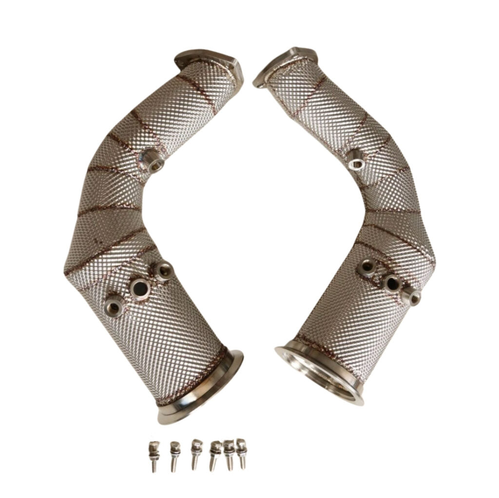 Downpipe Endura z osłoną termiczną Urus RSQ8 SQ8 OPF 2