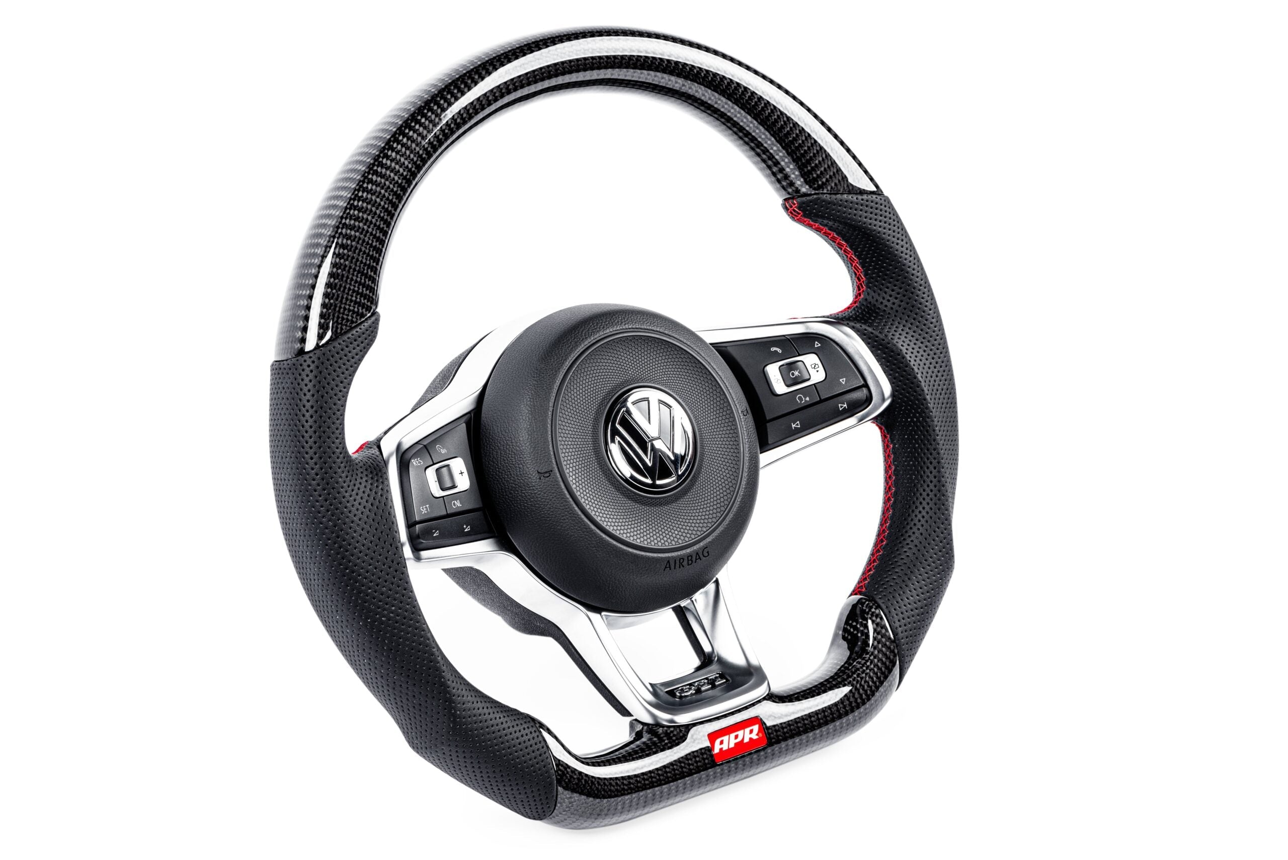 APR – Carbon Steering Wheel for Golf 7 GTI, Golf 7 R, Polo GTI, UP GTI, Scirocco FL