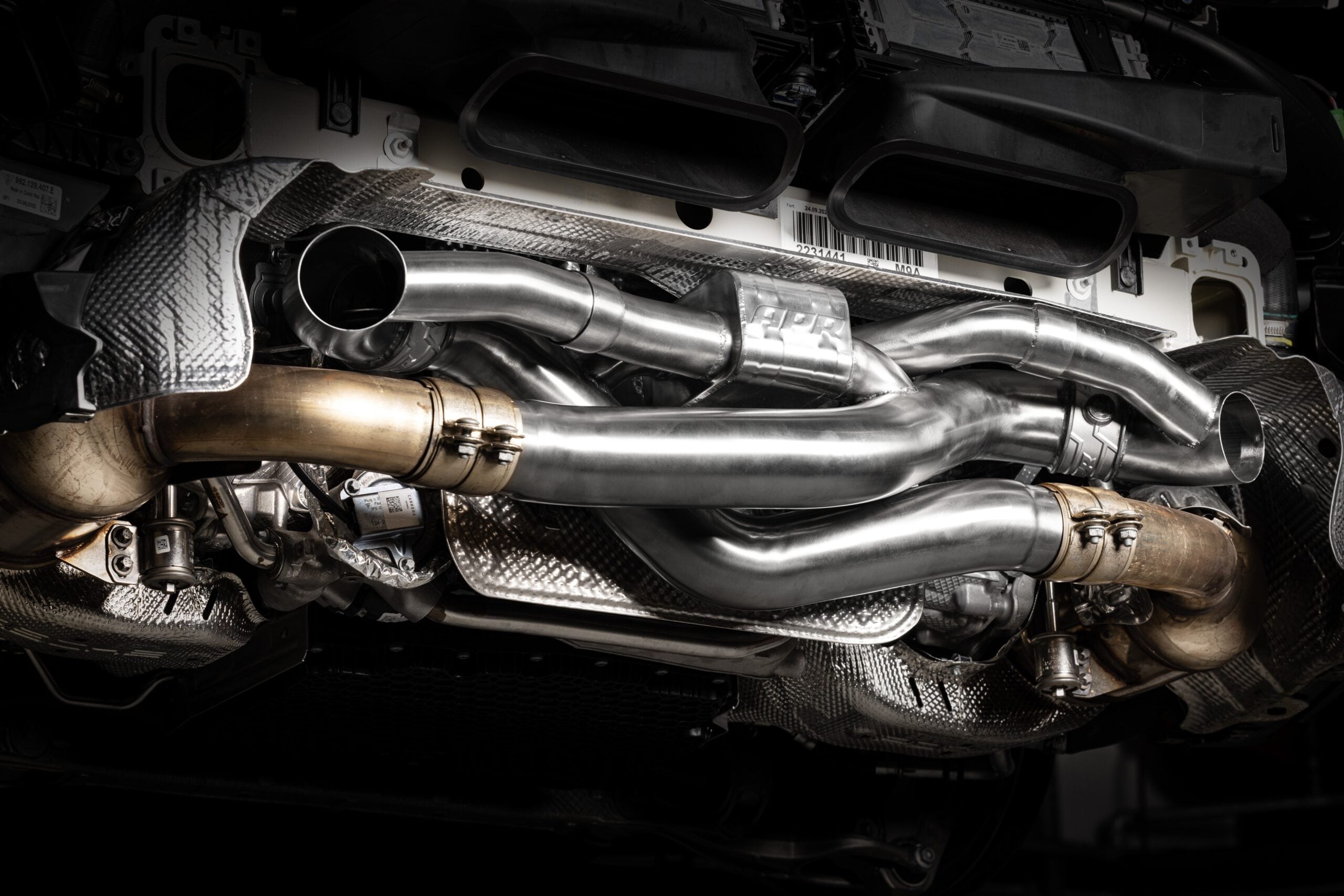 APR Uitlaatsysteem Catback voor Porsche 911 992 Turbo