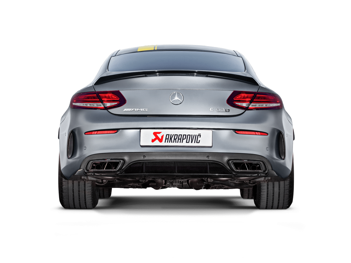 Système d'échappement Akrapovic Mercedes AMG C 63 Coupé C205 3