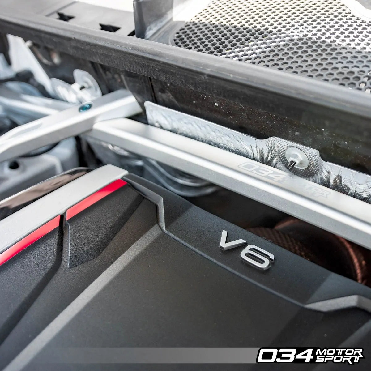 034motorsport front strut brace b9 q5 sq billet aluminum 034 603 0018 07