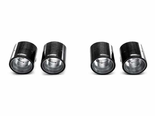 Akrapovič Carbon End Piece Set BMW M3 E90
