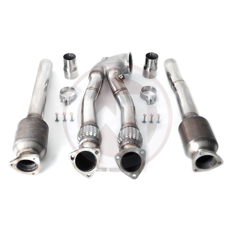 Wagner Downpipes 2x 200Cpsi Audi TTRS 8S RS3 8V 2.5 TFSI
