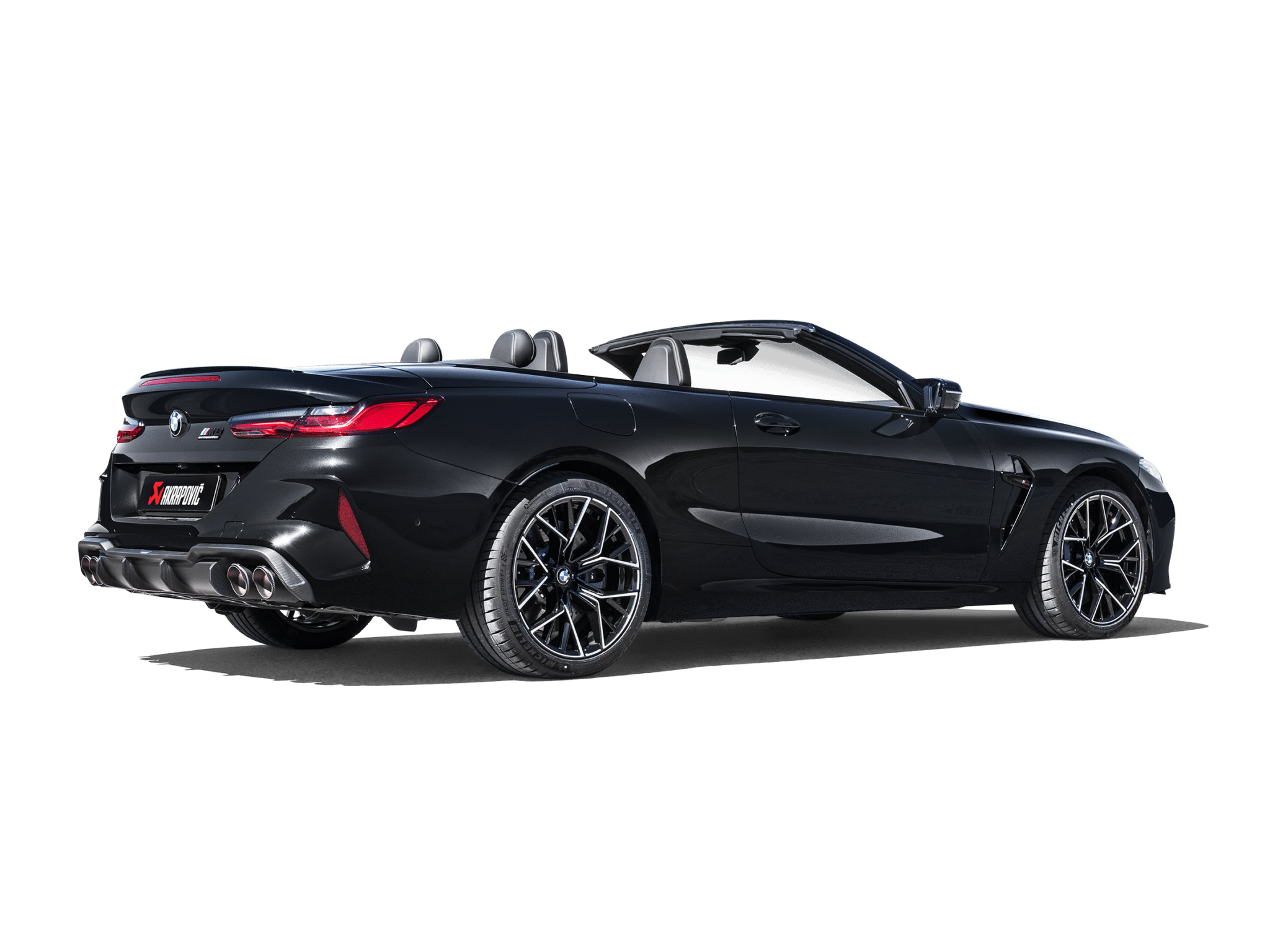 Diffusore in carbonio Akrapovic lucido per BMW M8 F91 F92 1
