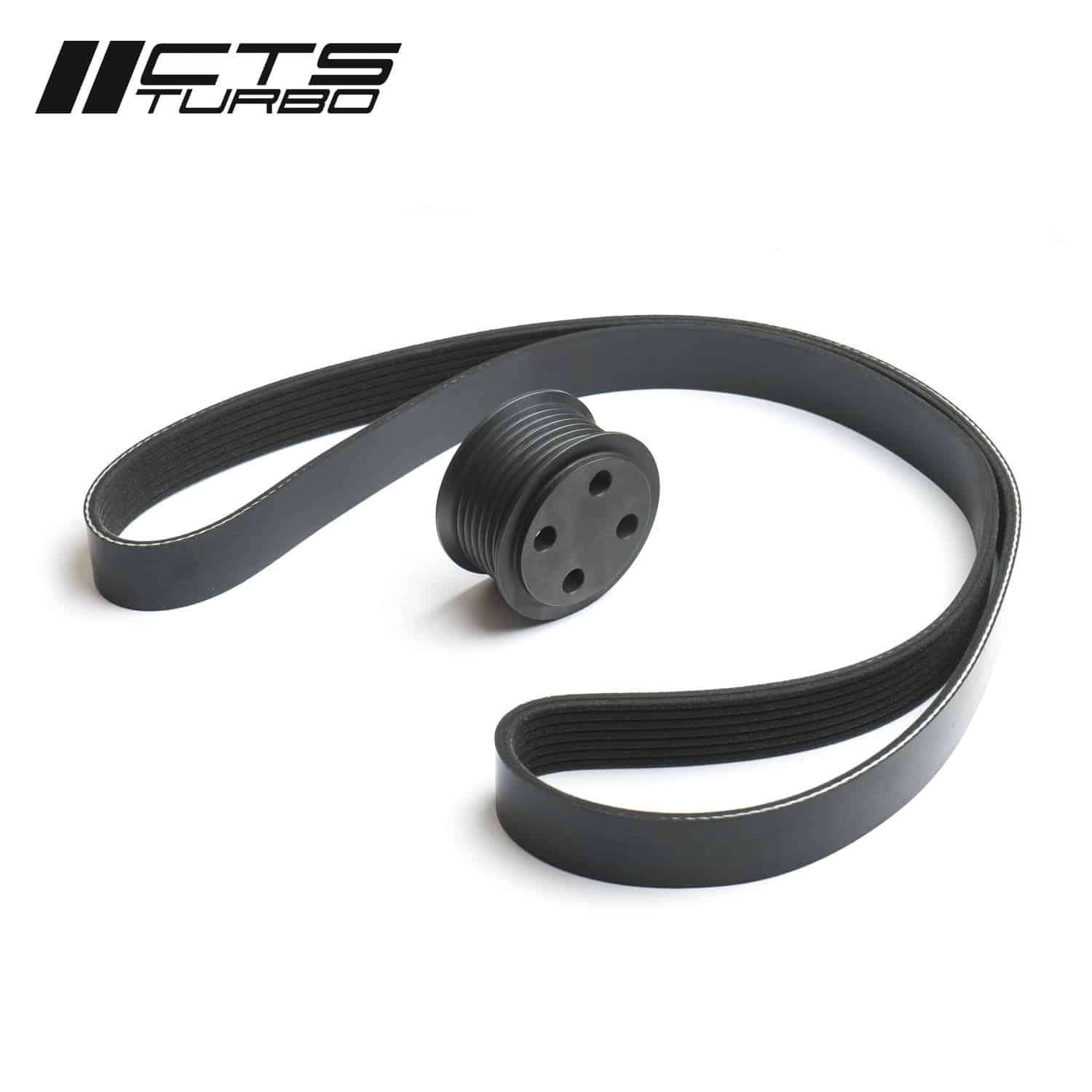 CTS Turbo Doppelriemenscheiben-Kit zum Anschrauben für Audi S4 B8 A6 C7 3.0T 2