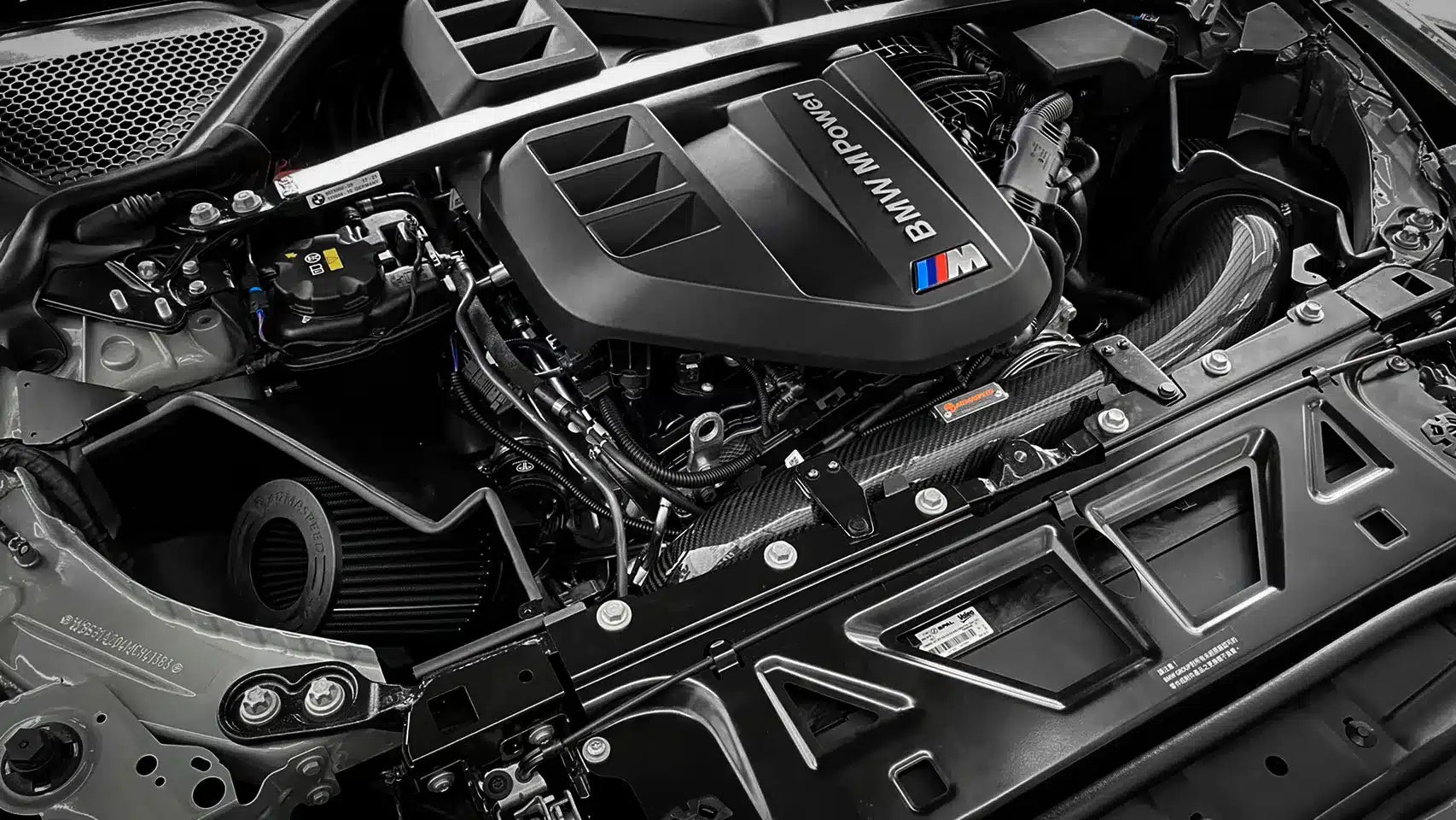 Prise d'air Armaspeed en carbone pour BMW G8X M3 M4 S58 3