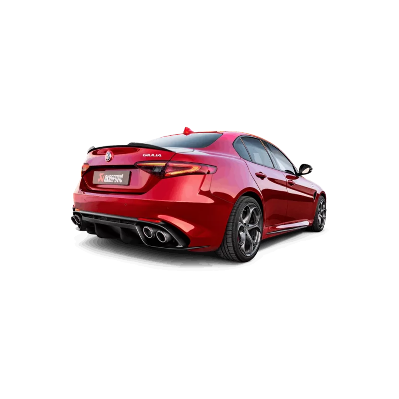 Akrapovic Evo Linkpijpenset Alfa Romeo Giulia Quadrifoglio 3
