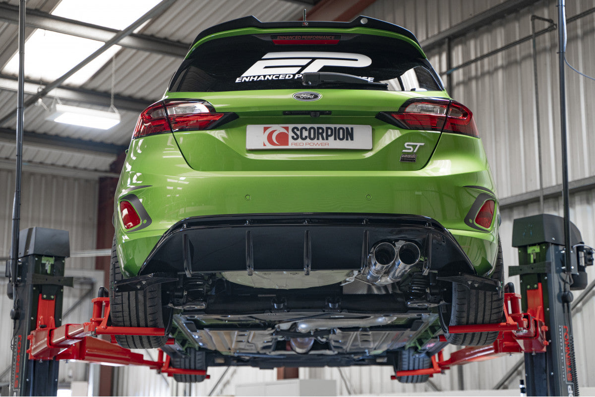 Scorpion Predator GPF Back System met Klep Ford Fiesta ST 03