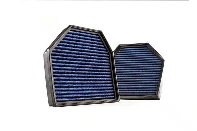 Filtro de panel MMR de algodón azul para BMW M S55 S63 Fx 3