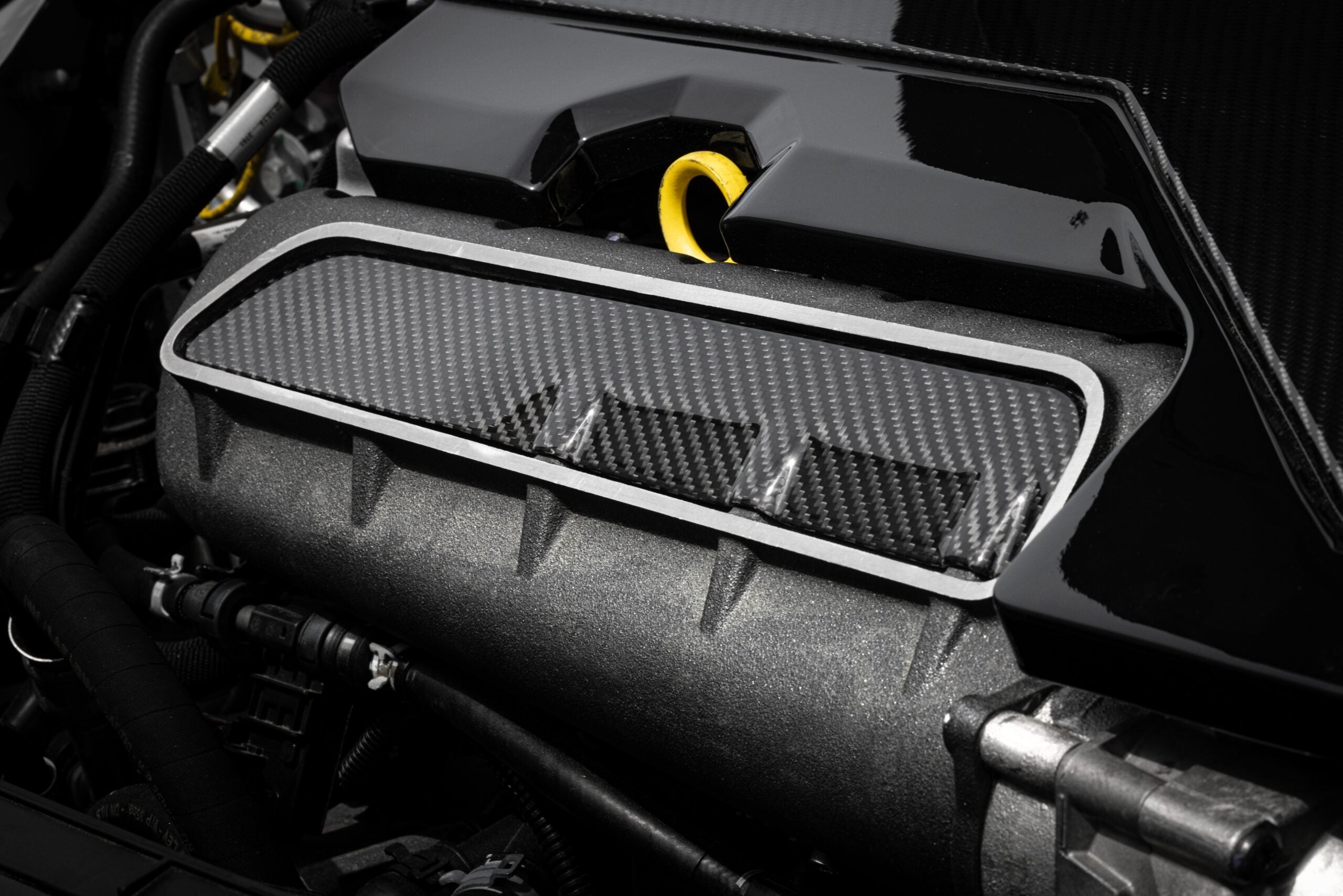 APR – Koolstofvezel Inlaatspruitstuk Afdekplaat Inzet voor Audi RS3/TTRS/RSQ3