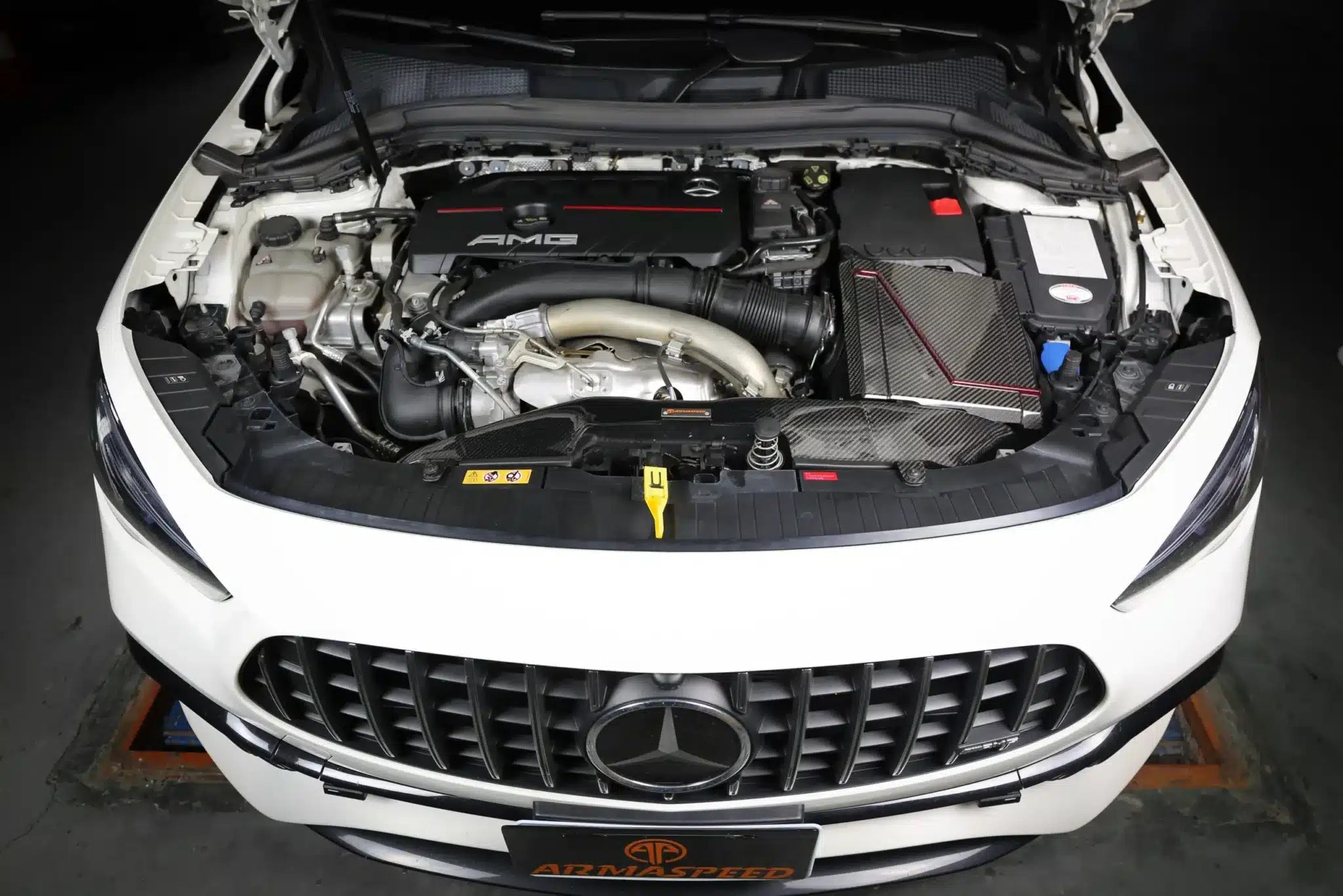 Prise d'air en carbone Armaspeed pour Mercedes C118 CLA 35 W177 7