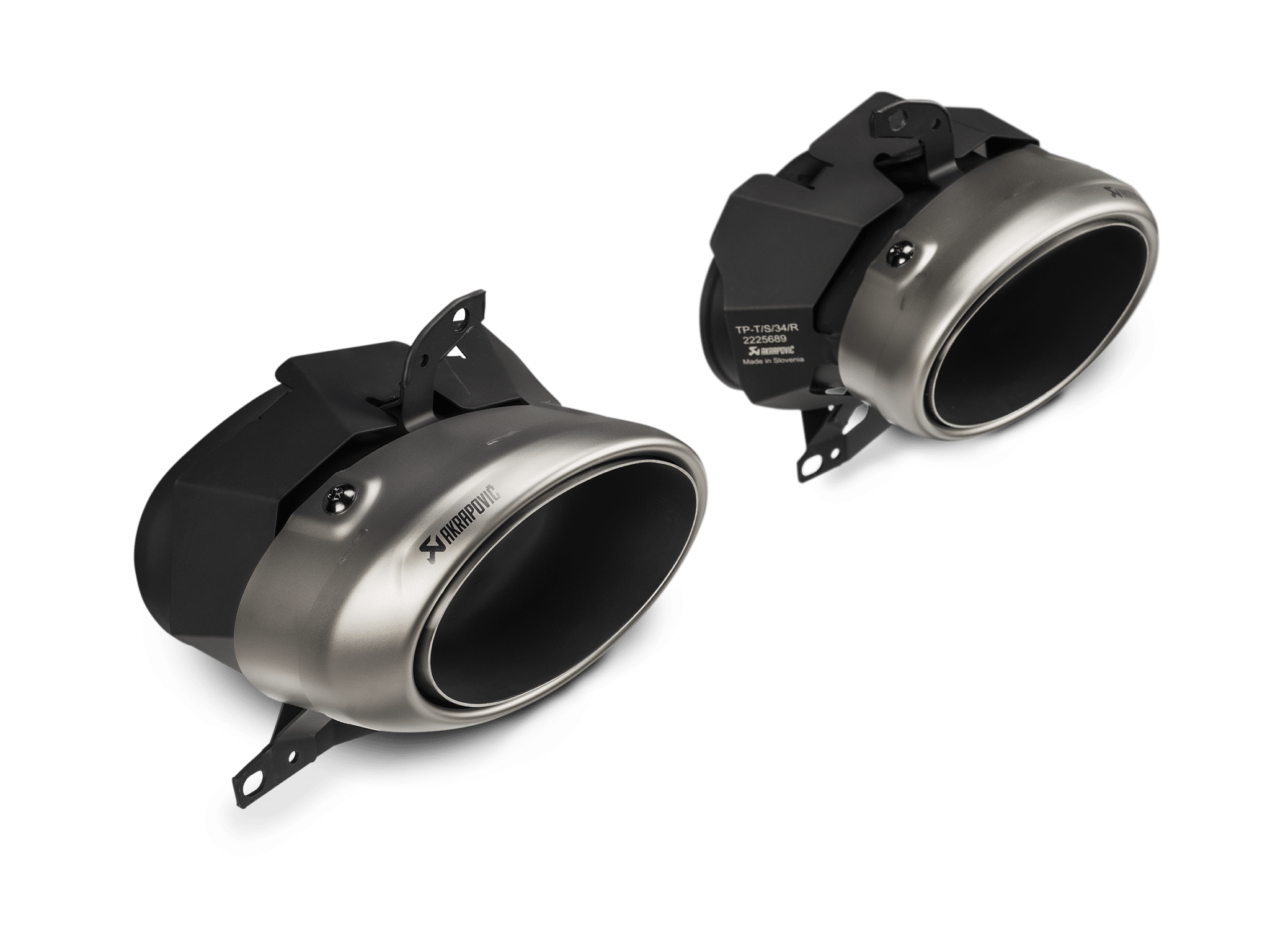 Akrapovič End Piece Set Porsche 911 Turbo 992
