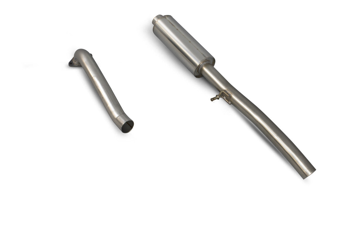 Silenciador trasero Scorpion Actualización Cat Back Ford MK7 Fiesta 03