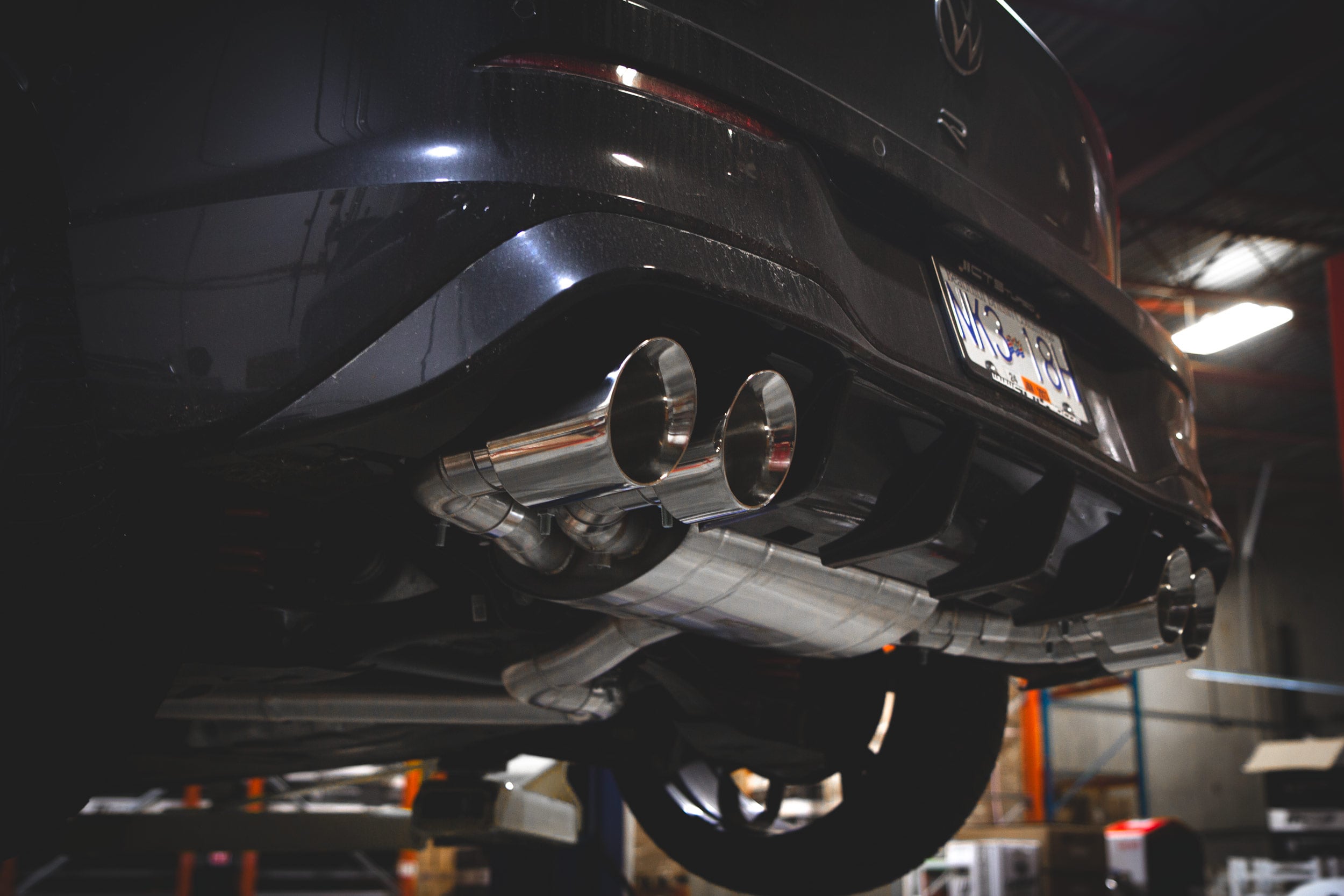 CTS Catback uitlaat Volkswagen Golf 8 R