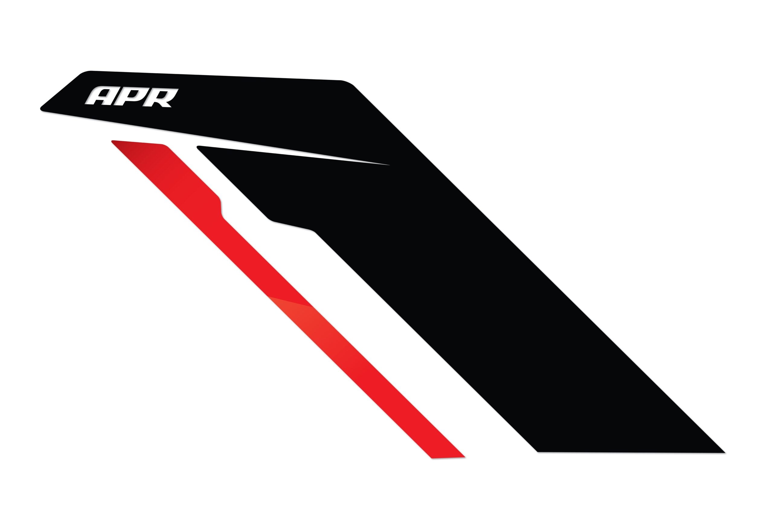APR – Sideburns Fender Stickers in Black, Silver, or Red