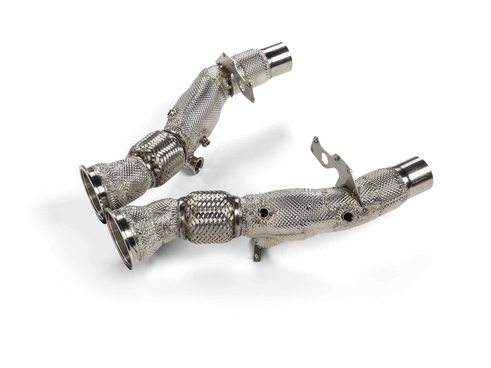 Akrapovič Link Pipe Set Stainless Steel Ferrari 296 GTB GTS