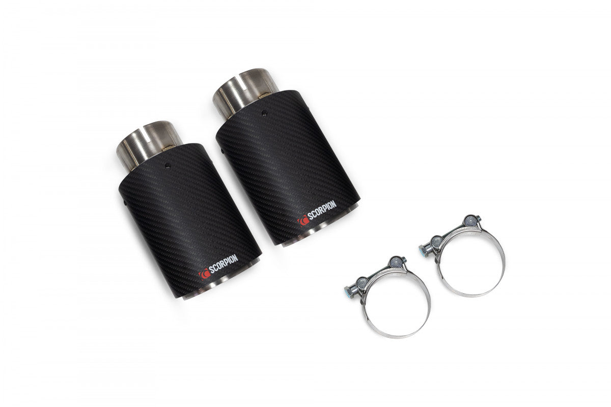 Scorpion Twin 114mm Carbon Fibre Uitlaat Nissan 350Z 3