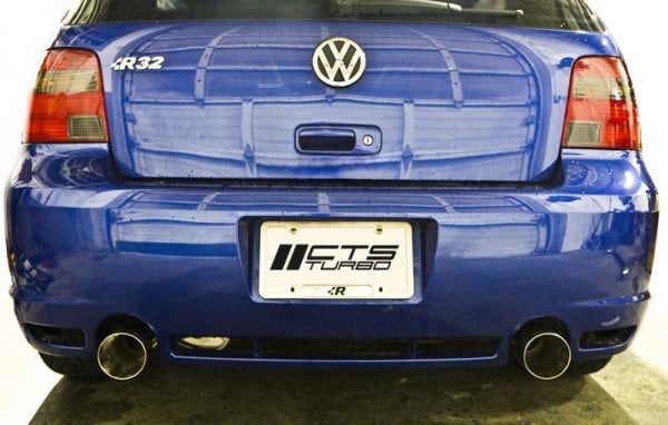 CTS Catback uitlaat Volkswagen Golf Mk4 R32
