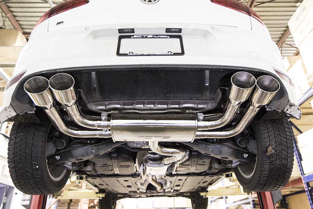 CTS Catback uitlaat Volkswagen Golf 7 R