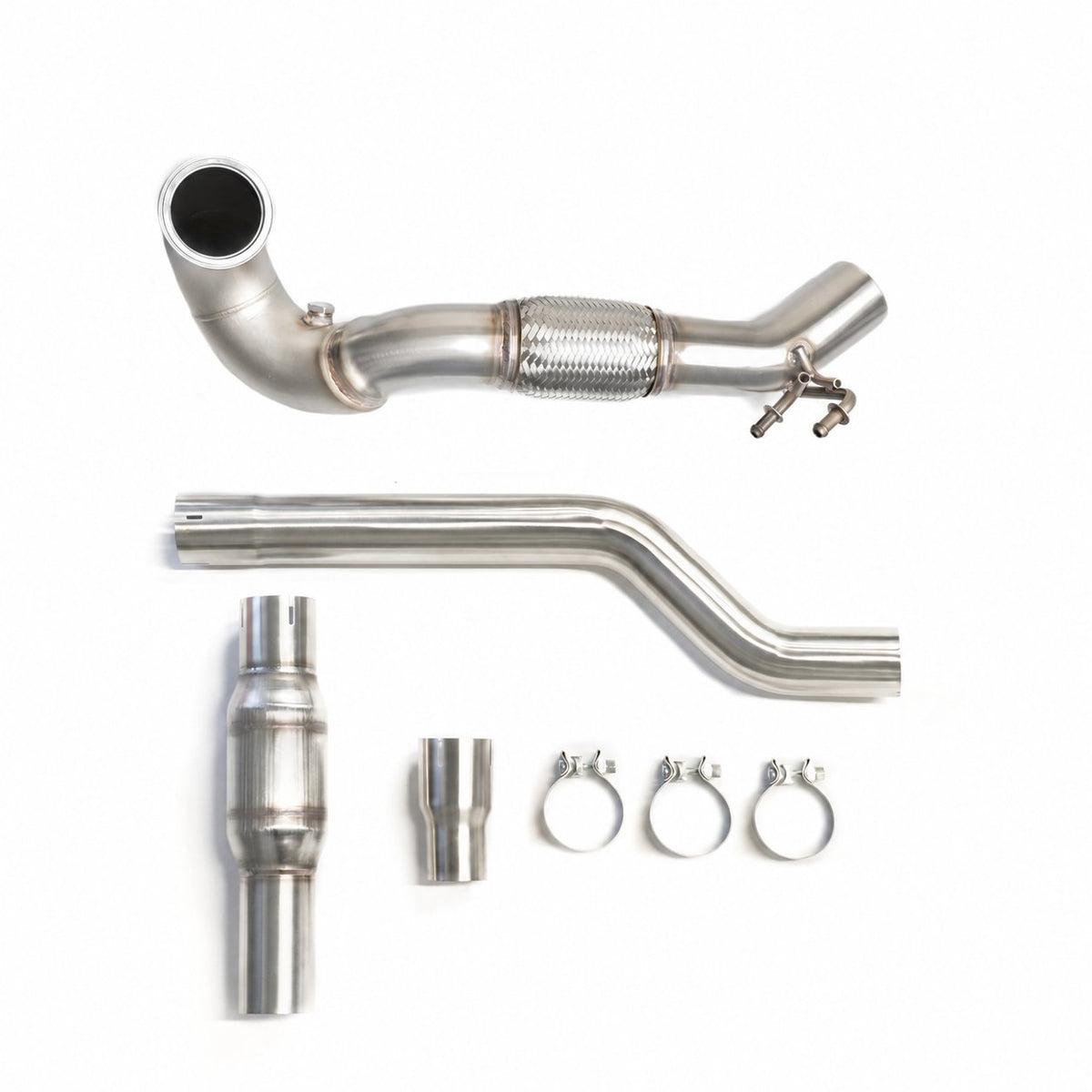 CTS Sport katalysator Downpipe VW Golf 7 R en Golf 7.5 R Audi S3 8V TT