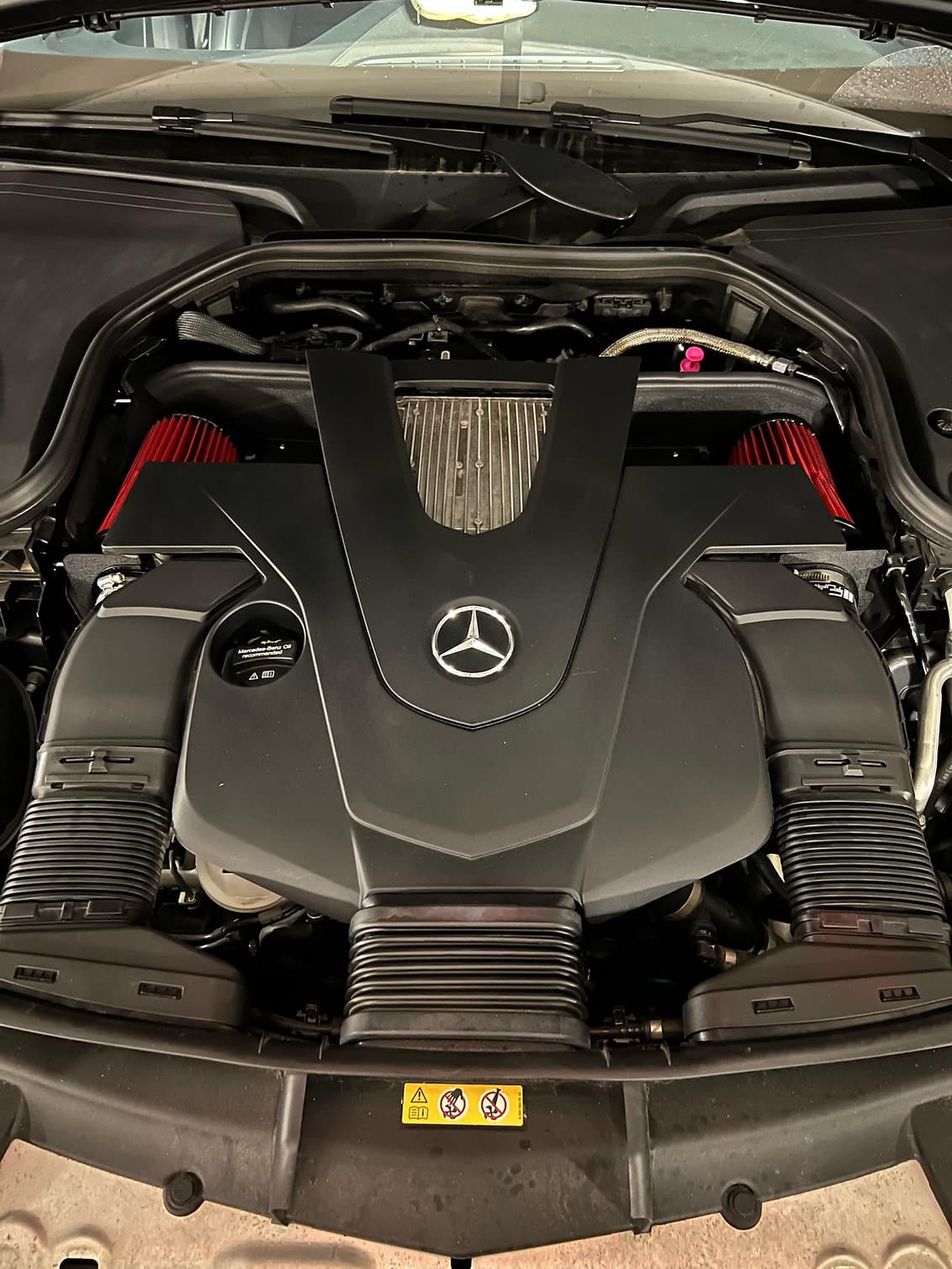 Kit d'admission d'air turbo CTS Mercedes C400 C450 E400 M276 5