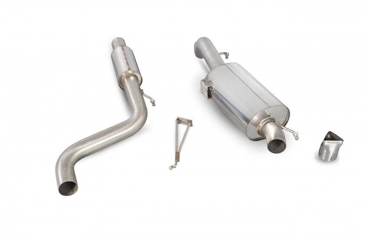 System Cat Back firmy Scorpion Resonated Vauxhall Corsa D VXR 03