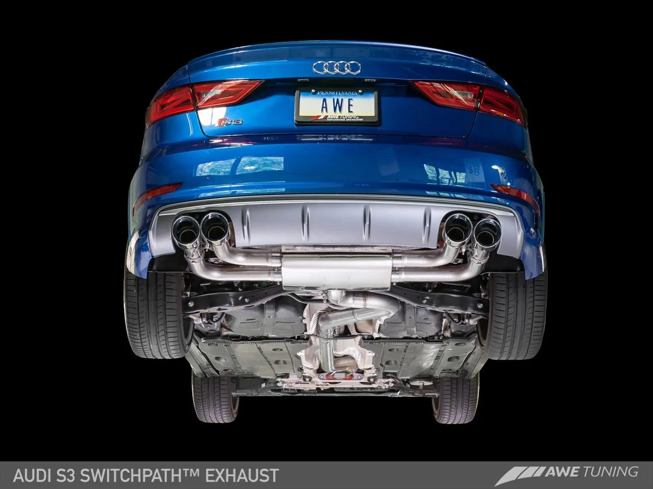 034 Motorsport Performance uitlaatsysteem MQB AUDI S3 3