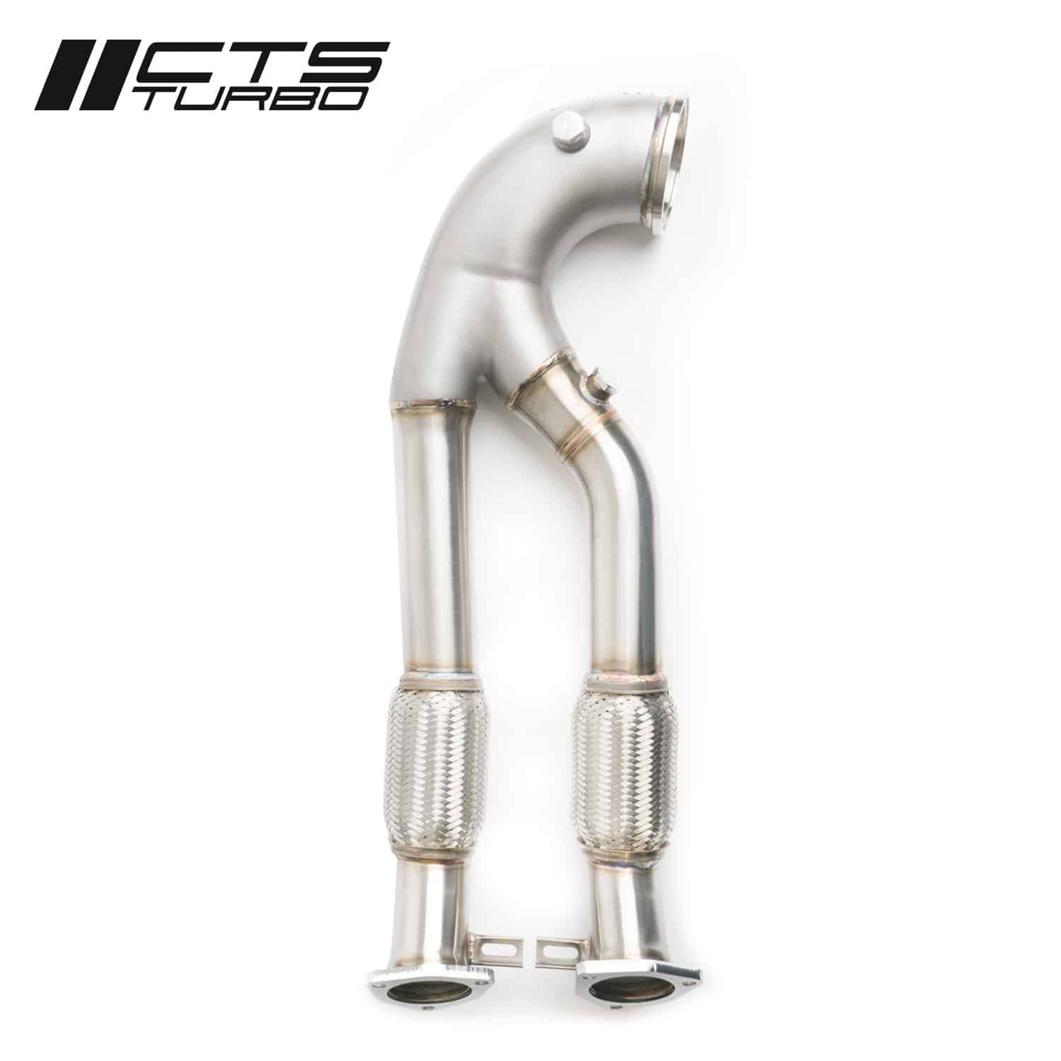 cts turbo downpipe decat audi rs3 8 5v ttrs 8s 2