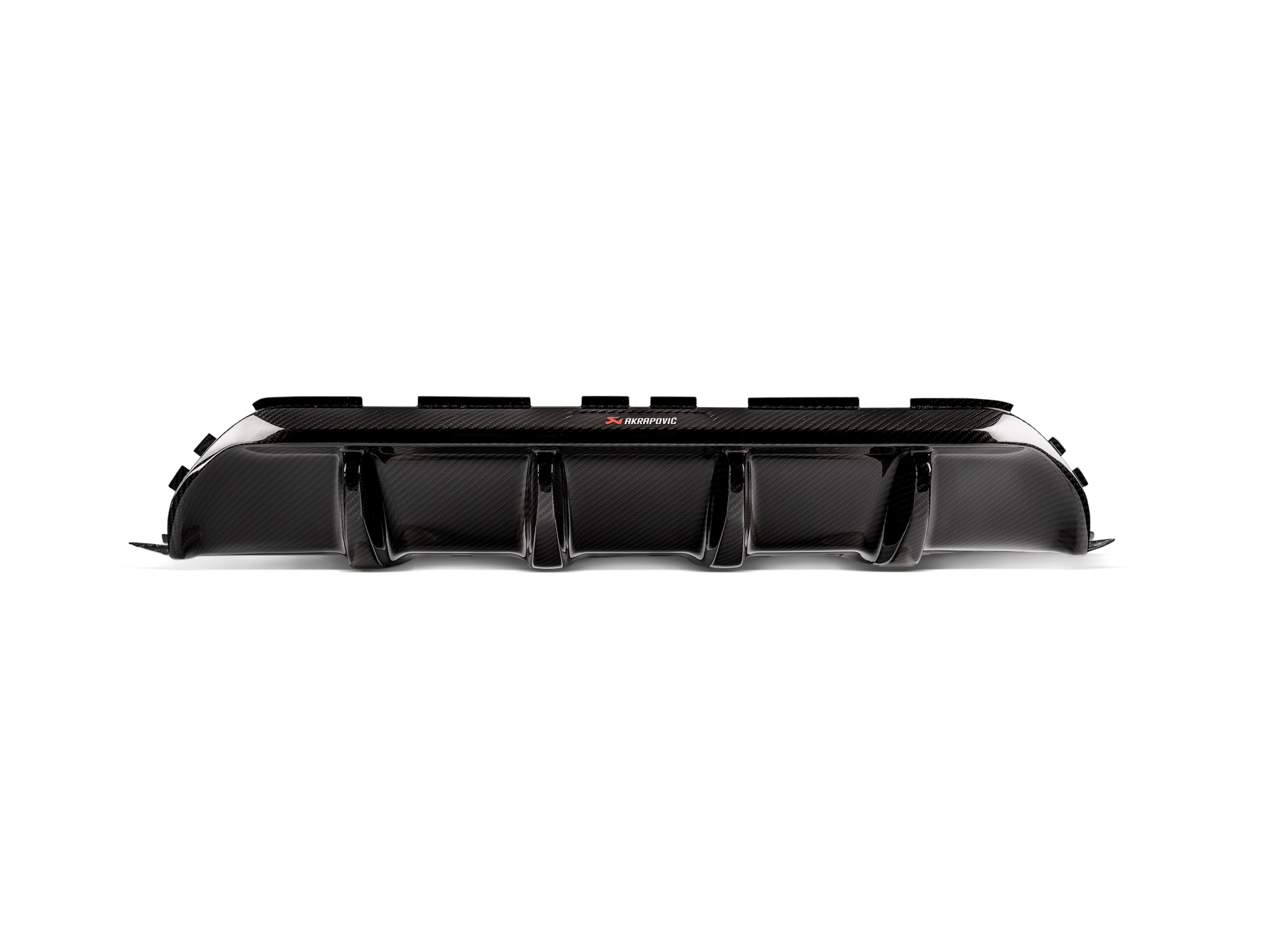 Diffusore in carbonio Akrapovic lucido per BMW M5 F90