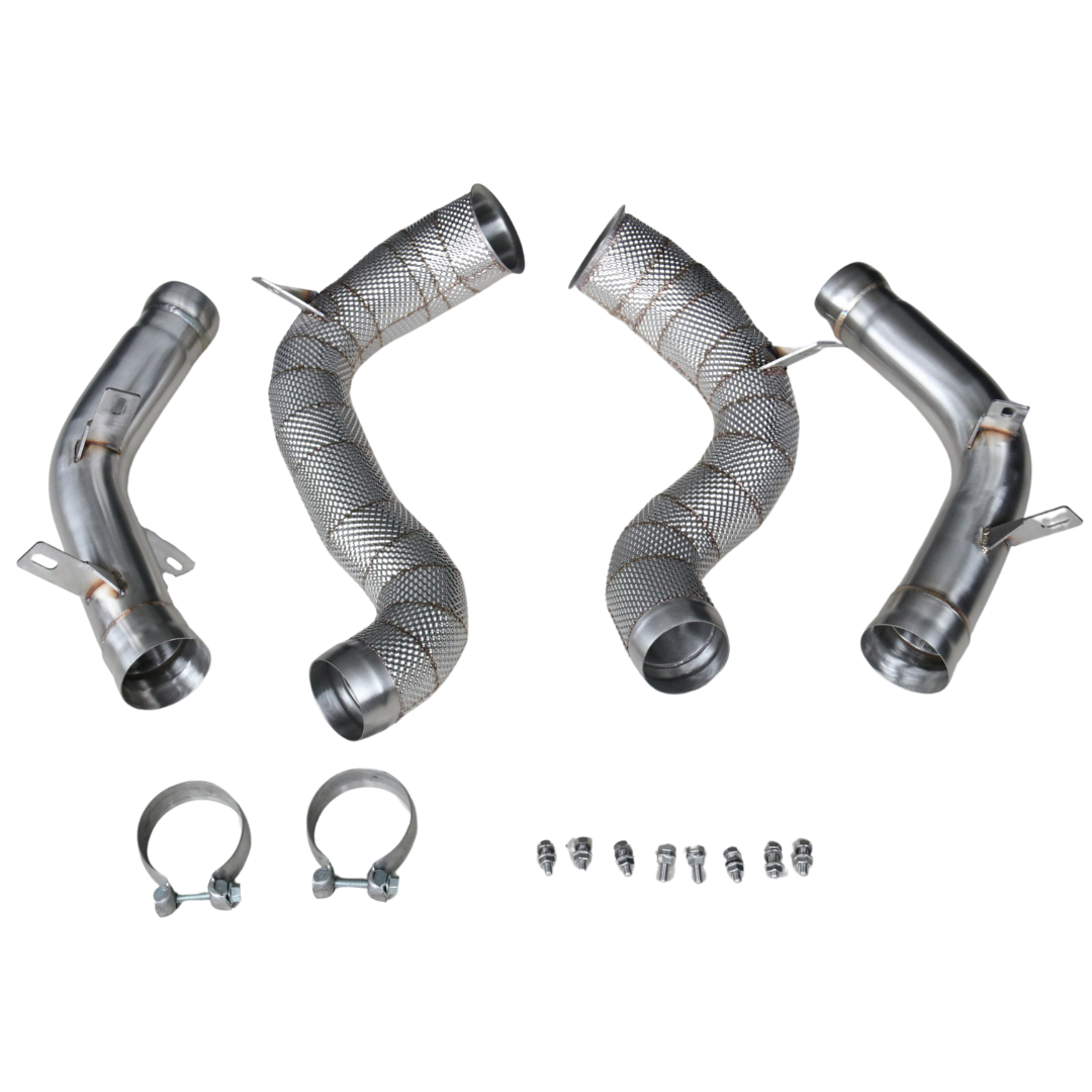 Endura - Downpipe Mercedes E63 / E63S AMG W213 - Decat / Sport cat - Osłona termiczna