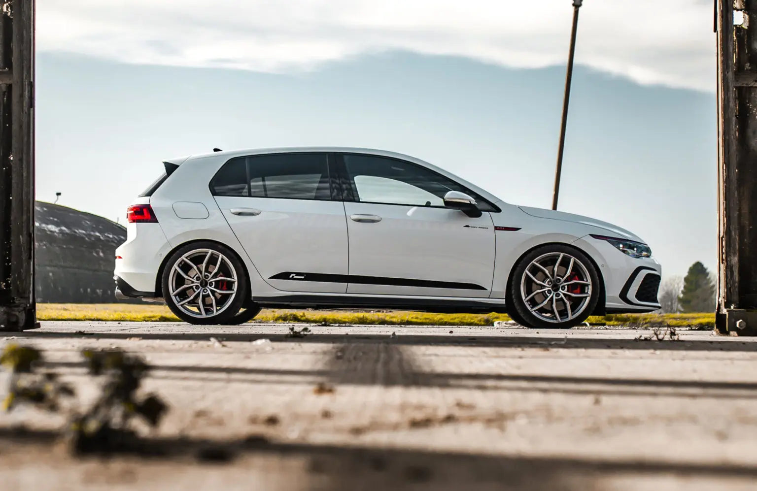 Molle ribassate Racingline Sport Golf 8 GTI 5